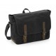 TORBA MESSENGER HERITAGE WAXED CANVAS CZARNA