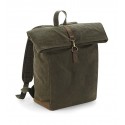 PLECAK VINTAGE MILITARNY NA LAPTOPA HERITAGE WAXED CANVAS OLIWKOWY