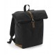 PLECAK HERITAGE WAXED CANVAS CZARNY