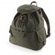 PLECAK PŁÓCIENNY VINTAGE CANVAS MILITARY GREEN