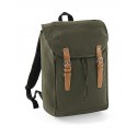 PLECAK VINTAGE NA LAPTOPA MILTARY GREEN