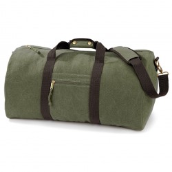 PŁÓCIENNA TORBA PODRÓŻNA VINTAGE  45L MILITARY GREEN