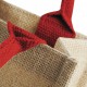 TORBA Z JUTY MINI WESTFORD MILL W412 26x22x14 NATURAL/RED