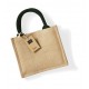 TORBA Z JUTY MINI WESTFORD MILL W412 26x22x14 NATURAL/FOREST GREEN