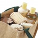 TORBA Z JUTY MINI WESTFORD MILL W412 26x22x14 NATURAL/FOREST GREEN