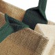 TORBA Z JUTY MINI WESTFORD MILL W412 26x22x14 NATURAL/FOREST GREEN