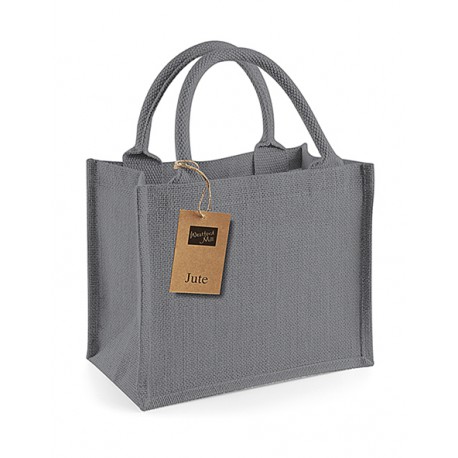 TORBA Z JUTY MINI WESTFORD MILL W412 26x22x14 GRAFITOWA