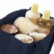 TORBA Z JUTY MINI WESTFORD MILL W412 26x22x14 GRANATOWA