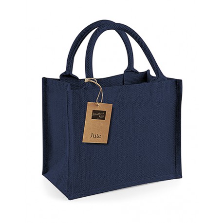 TORBA Z JUTY MINI WESTFORD MILL W412 26x22x14 GRANATOWA