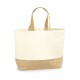 TORBA Z JUTY ZAKUPOWA XL BAWEŁNA WESTFORD MILL W452 38x44x18 NATURAL