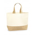 TORBA Z JUTY ZAKUPOWA XL BAWEŁNA WESTFORD MILL W452 38x44x18 NATURAL